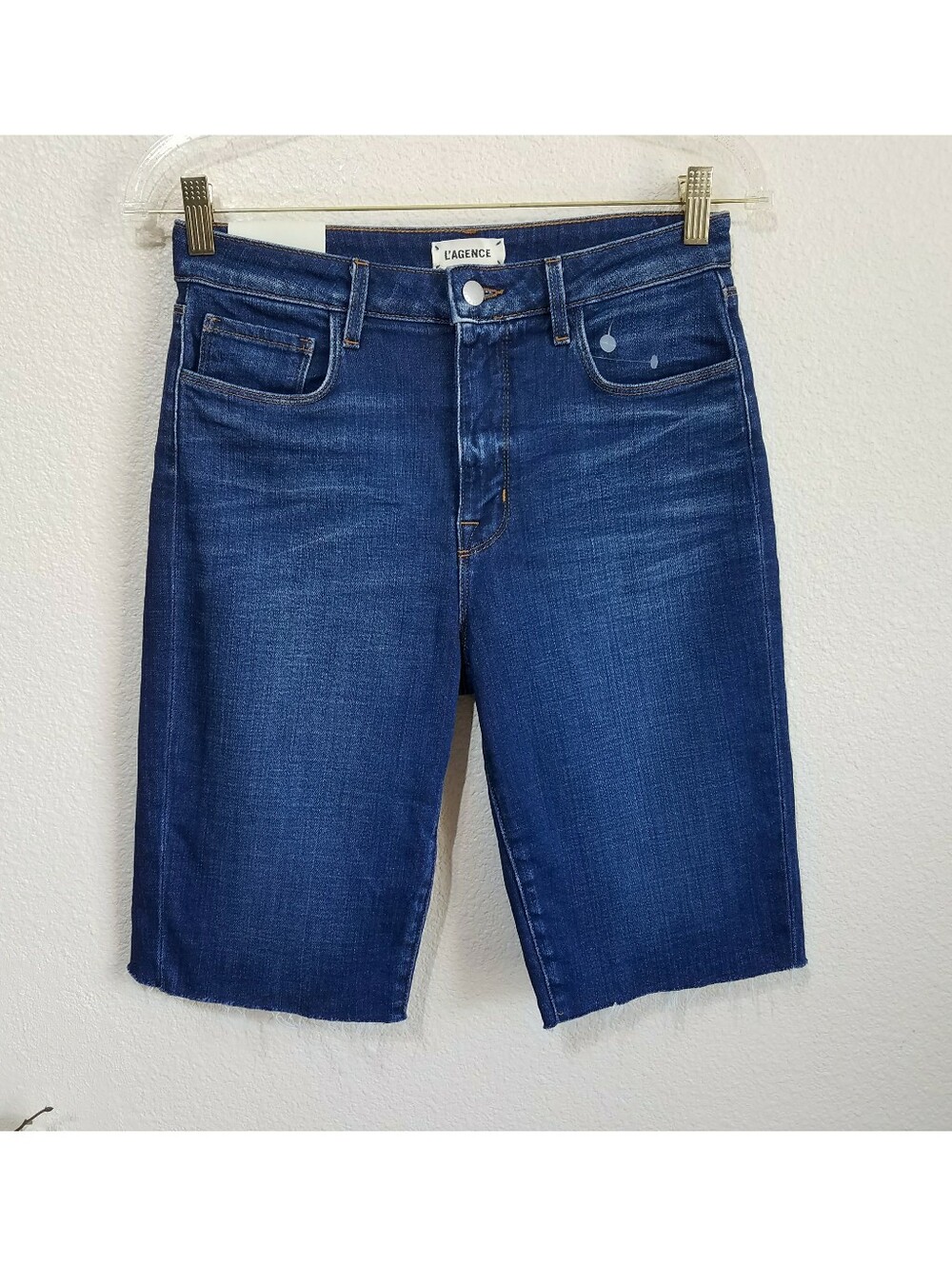 L'Agence Taylor High Rise Bermuda Shorts